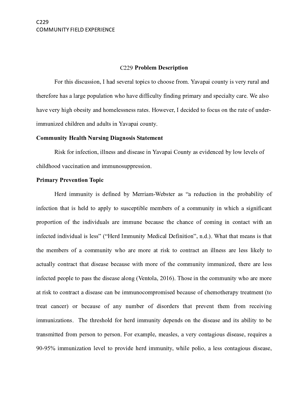 Preview image of C229 Problem Description    C229 Problem Description  For this discussion, I had several t document